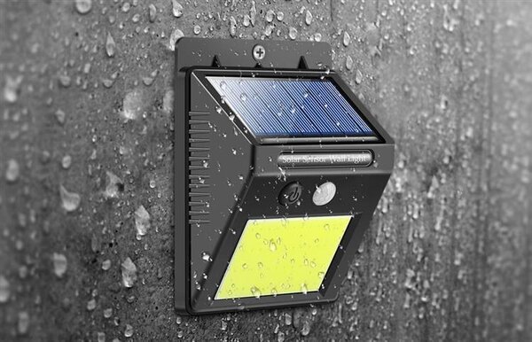 48 LED COB solarna zidna svjetiljka s pokretom PIR sezona