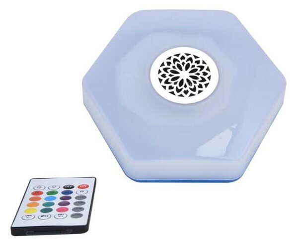 Rgbw led žarnica in bluetooth zvočnik + daljinski upravljalnik - verk group