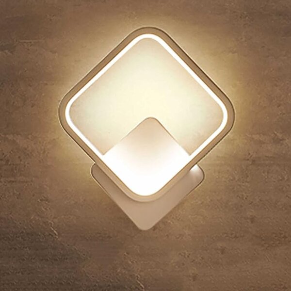 Moderni zidni dovod LED 12W bijelih 23 cm 4500k