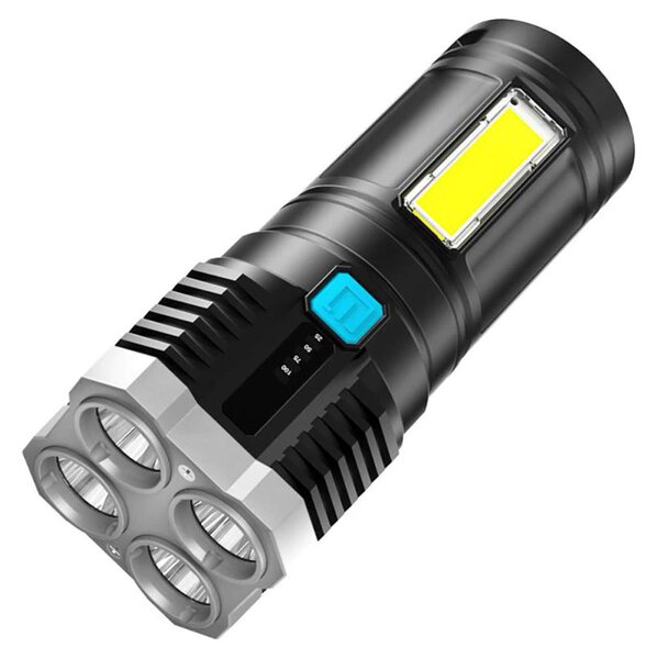 Multi -mornara LED svjetiljka s 4 lUD ručno s baterijom 1000LM