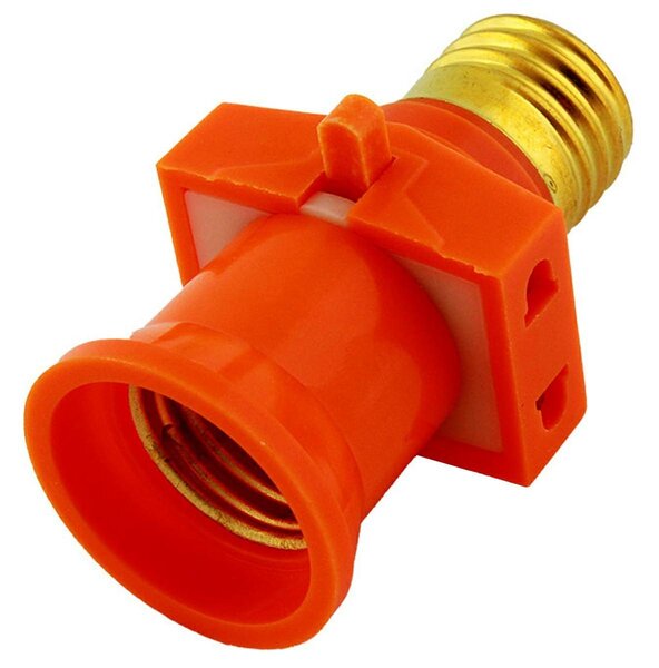 Utičnica za E27 prekidač s prekidačem i 2x 220V adapterom na 4a