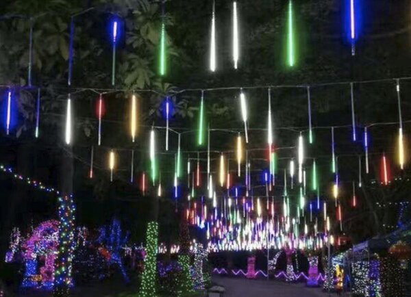 Novogodišnja svjetla za svijeće 50cm 288 LED RGB multi -obojena