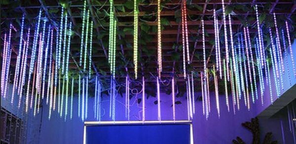 Novogodišnja svjetla za svijeće 50cm 288 LED RGB multi -obojena