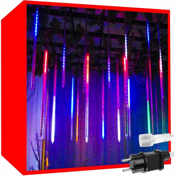 Novogodišnja svjetla za svijeće 50cm 288 LED RGB multi -obojena