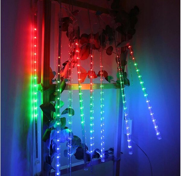 Novogodišnja svjetla za svijeće 50cm 288 LED RGB multi -obojena