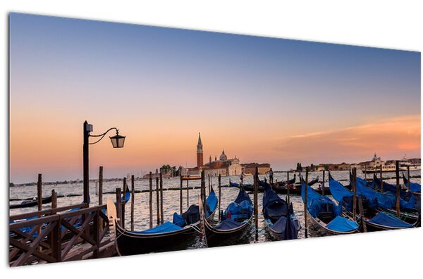 Slika - talijanske gondole (120x50 cm)