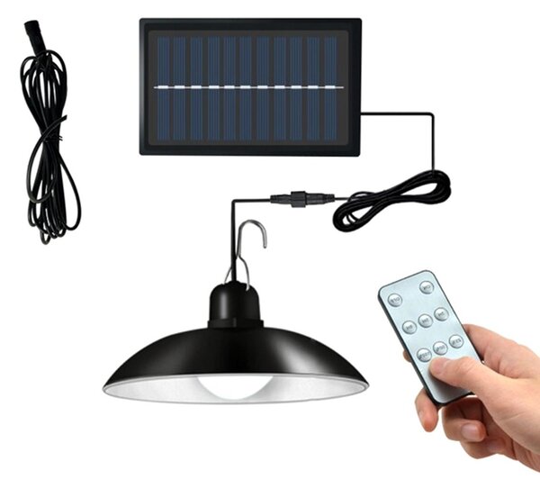 Solarna viseća led svjetiljka vodootporna hladno bijela 2200mah ip65