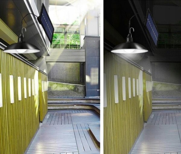 Solarna viseća led svjetiljka vodootporna hladno bijela 2200mah ip65