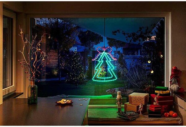 LED LED božićne lampice Vanjska svjetla 64cm - stablo
