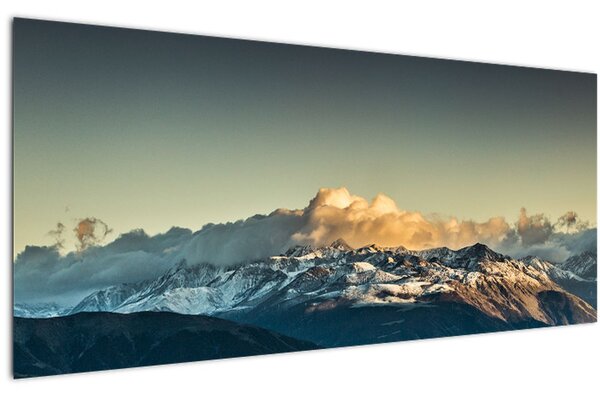 Slika - vrhovi planina (120x50 cm)