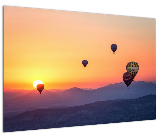 Slika balona na vrući zrak (90x60 cm)