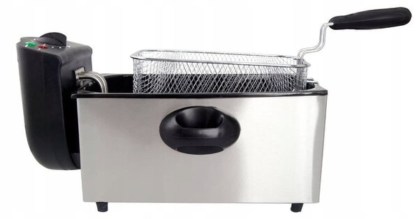2000w inox cvrtnik na olje falafel 3l friteza - esperanza