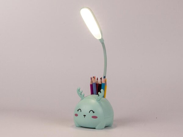 Dječji USB AK. LED stolna svjetiljka i organizator