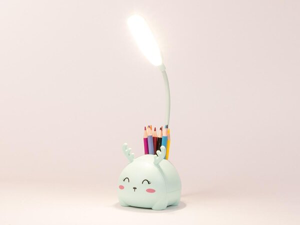 Dječji USB AK. LED stolna svjetiljka i organizator