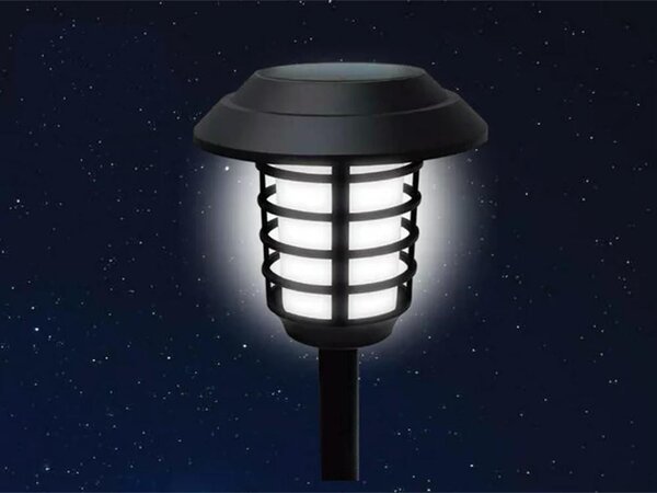 Solarni vrtni pod LED RGBW lampica IP65 + daljinski upravljač