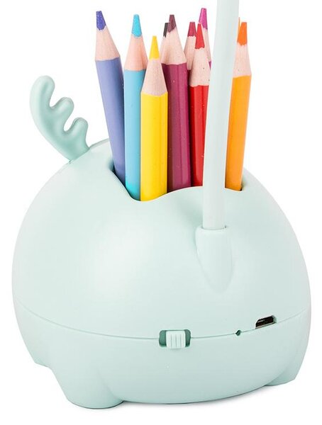 Dječji USB AK. LED stolna svjetiljka i organizator