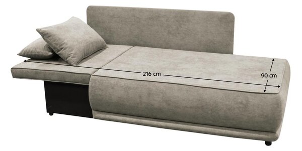 Sofa Lestat (bež-siva taupe) (L)