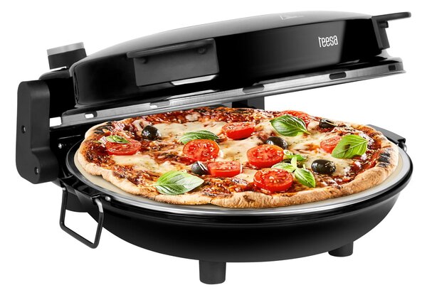 1200W kamena pizza 32 cm do 400 ° C + 2 Vrhovni reket