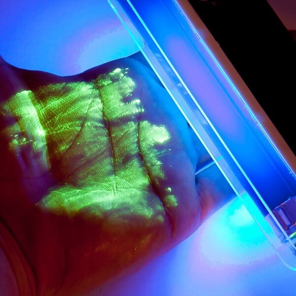 UV svjetlo za provjeru novčanica i ispitivača dokumenata + LED svjetiljka