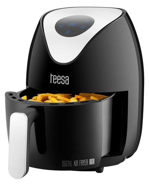 1000w lcd cvrtnik na zrak brez maščobe 1800ml friteza - teesa