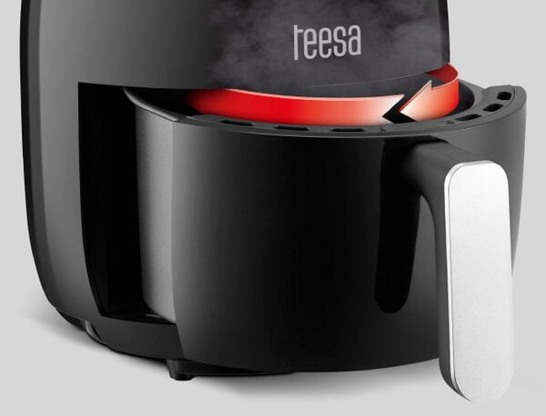 1000w lcd cvrtnik na zrak brez maščobe 1800ml friteza - teesa