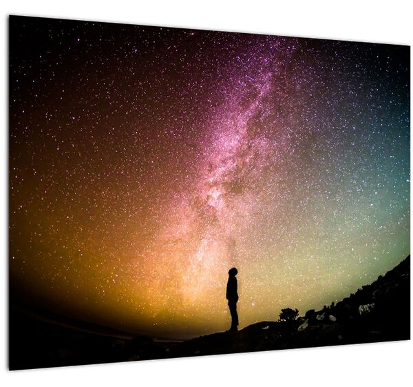Slika - nebo puno zvijezda (70x50 cm)