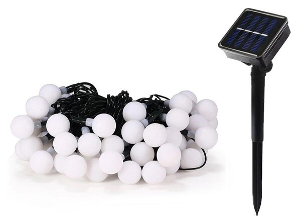 LED RGB 40 Vanjski solarni ukrasni vijenac 690cm 8 funkcija