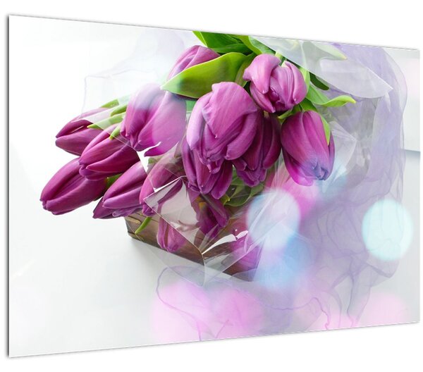 Slika - buket tulipana (90x60 cm)
