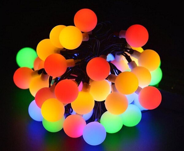 LED RGB 40 Vanjski solarni ukrasni vijenac 690cm 8 funkcija