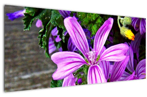 Slika - livadsko cvijeće (120x50 cm)