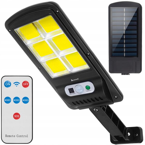 Solar 120 LED COB CESPE LAMPA SA SAVERNIM POKRETANJU ISPIJENE + UKLJUČENO KOLENT