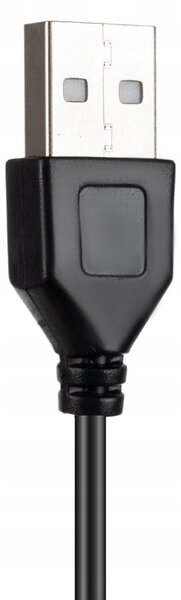 USB 80 LED stolna svjetiljka na bazi crne boje