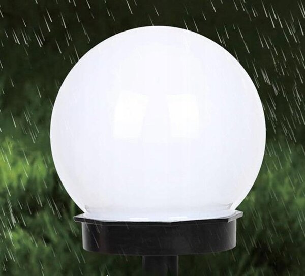 Postavite 6x vanjsku kuglu solarne vrtne svjetiljke