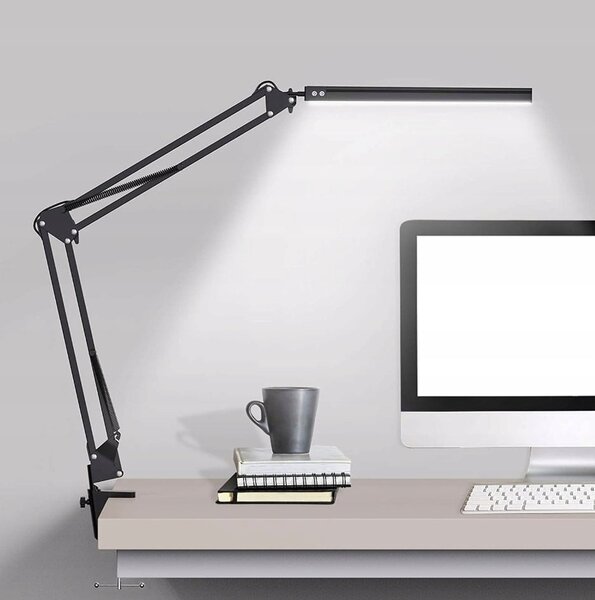 USB 80 LED stolna svjetiljka na bazi crne boje