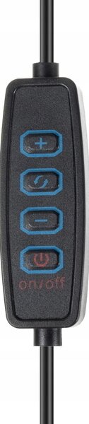USB 80 LED stolna svjetiljka na bazi crne boje