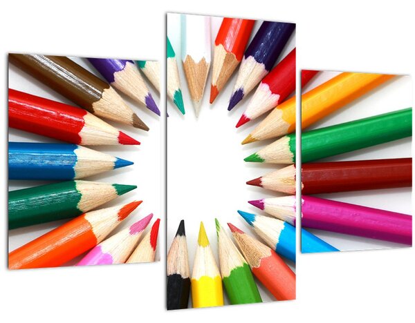 Slika olovaka u boji (90x60 cm)