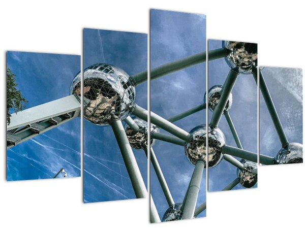 Slika - Atomium u Bruxellesu (150x105 cm)
