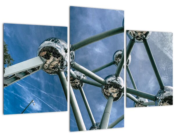 Slika - Atomium u Bruxellesu (90x60 cm)