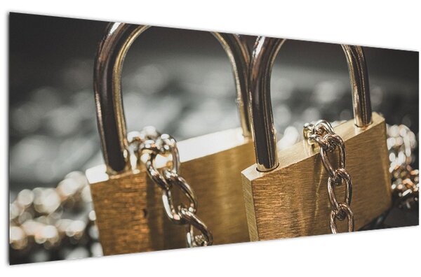 Slika dvije brave (120x50 cm)