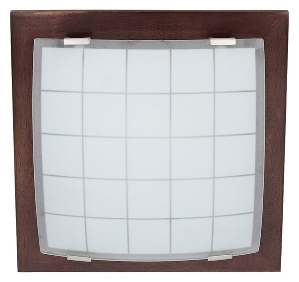 Zidna stropna svjetiljka GEOMETRICA 1xE27/60W/230V 30x30 cm