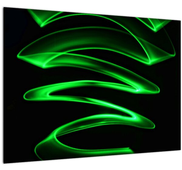 Slika - neonski valovi (70x50 cm)