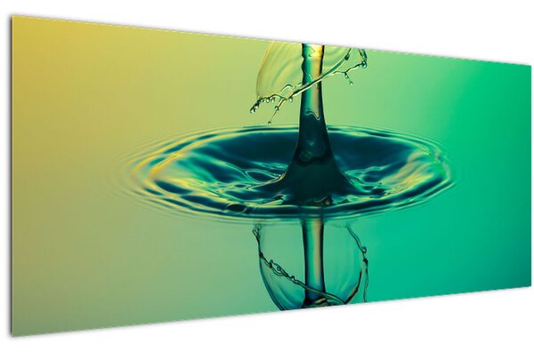 Slika kapljice vode (120x50 cm)