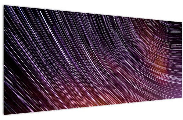 Slika zamagljenih zvijezda na nebu (120x50 cm)