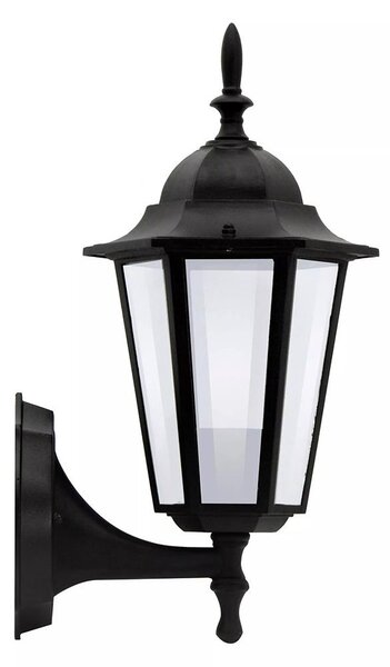 Vanjska zidna svjetiljka 1xE27/20W/230V IP43 crna
