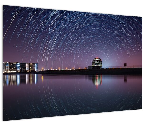 Slika noćnog neba sa zvijezdama (90x60 cm)