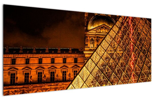 Slika Louvrea u Parizu (120x50 cm)