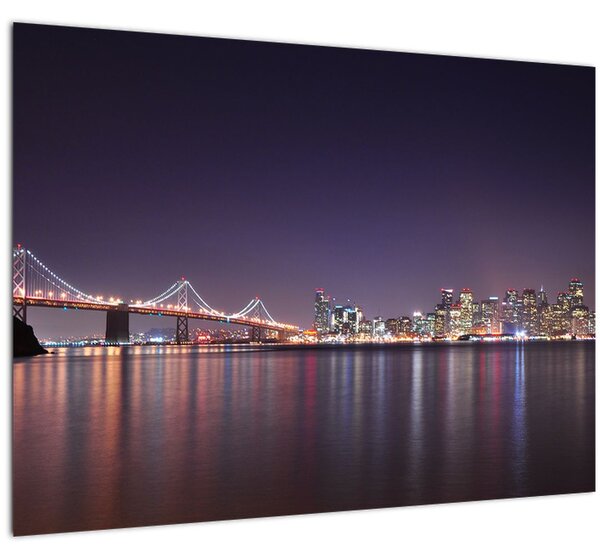 Slika pogleda na San Francisco, Kalifornija (70x50 cm)
