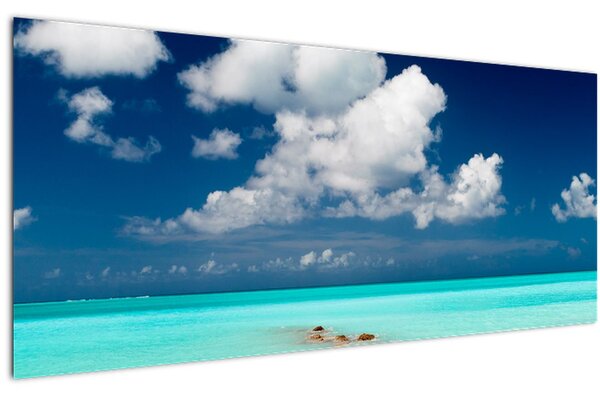 Slika - Tropska plaža (120x50 cm)