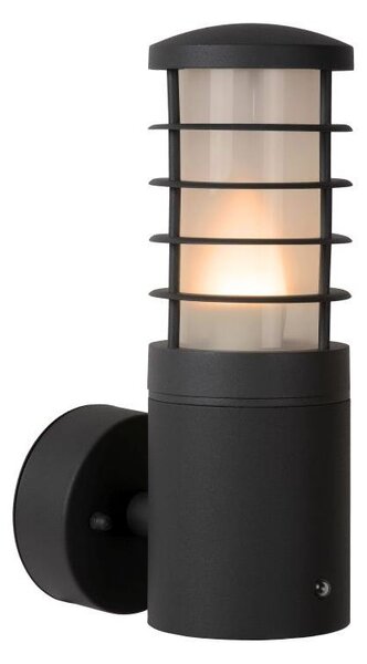 Lucide 14871/01/30 - Vanjska zidna svjetiljka sa senzorom SOLID 1xE27/60W/230V
