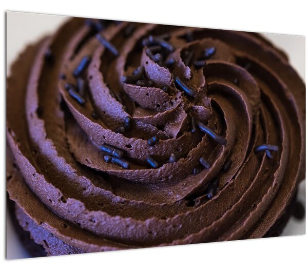 Slika - Čokoladni cupcake (90x60 cm)